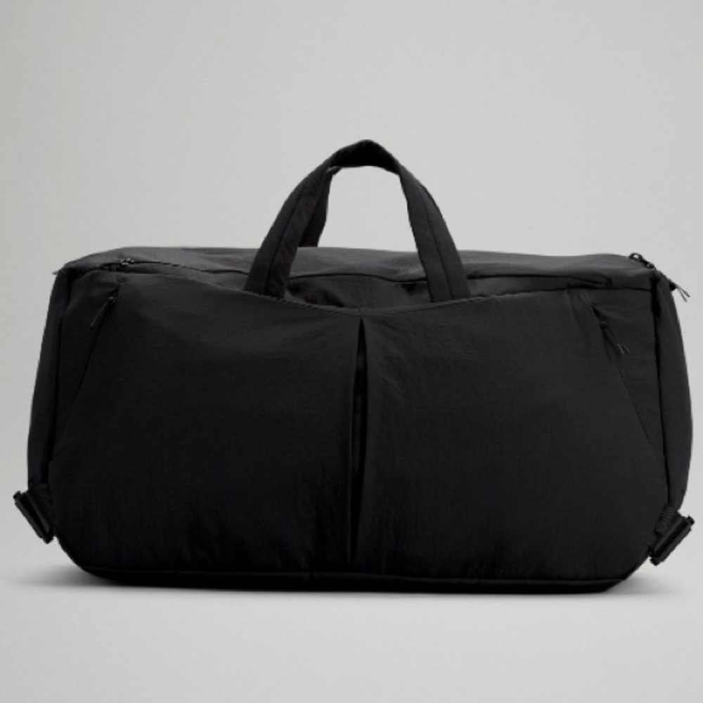 lululemon athletica Black Duffel Bag